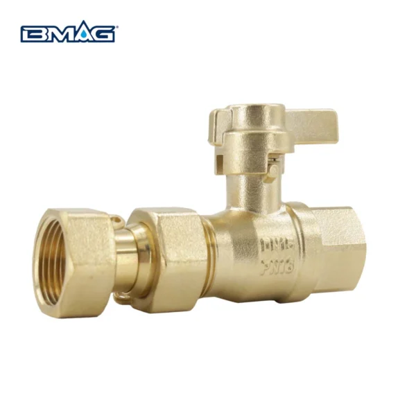 BW L13A L EX Brass Lockable Valve Female Thread And Extension Nut And Long Handle (5)