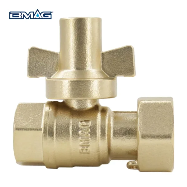 BW L13A T Brass Lockable Valve T Handle With Female Thread And Swivel Nut (1)