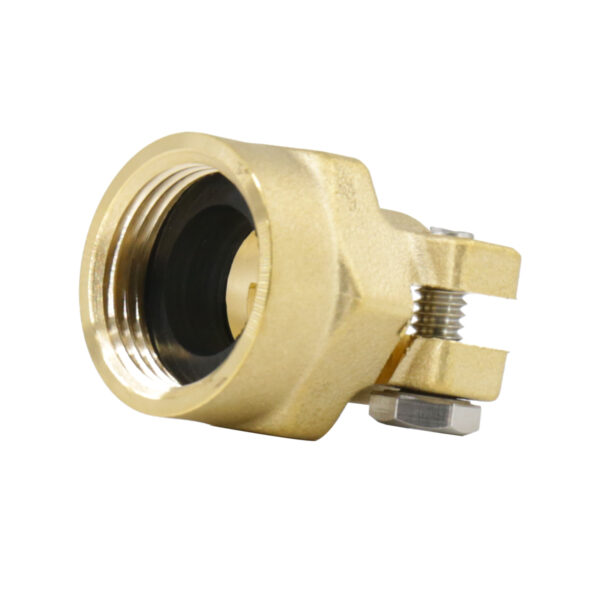 Brass Coupling With Stainless Steel Screw Tighted For Fixation (1)