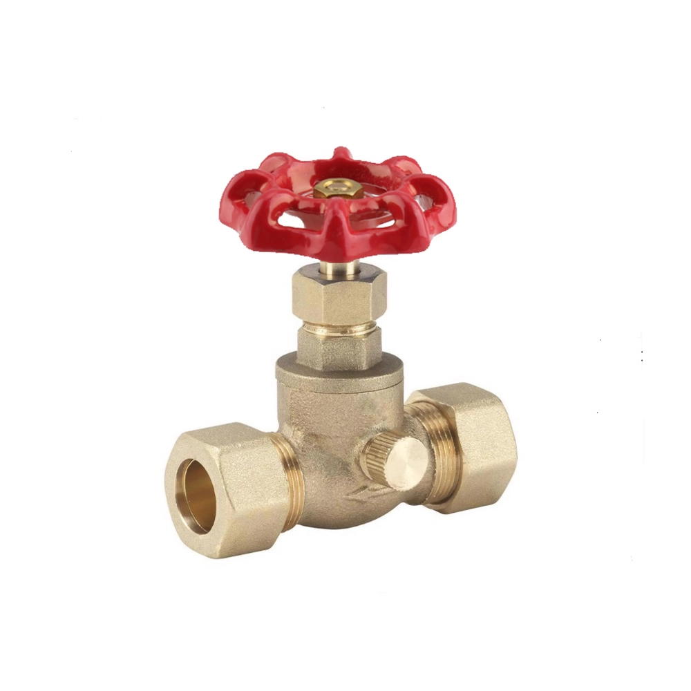 Compression Stop & Waste Valve