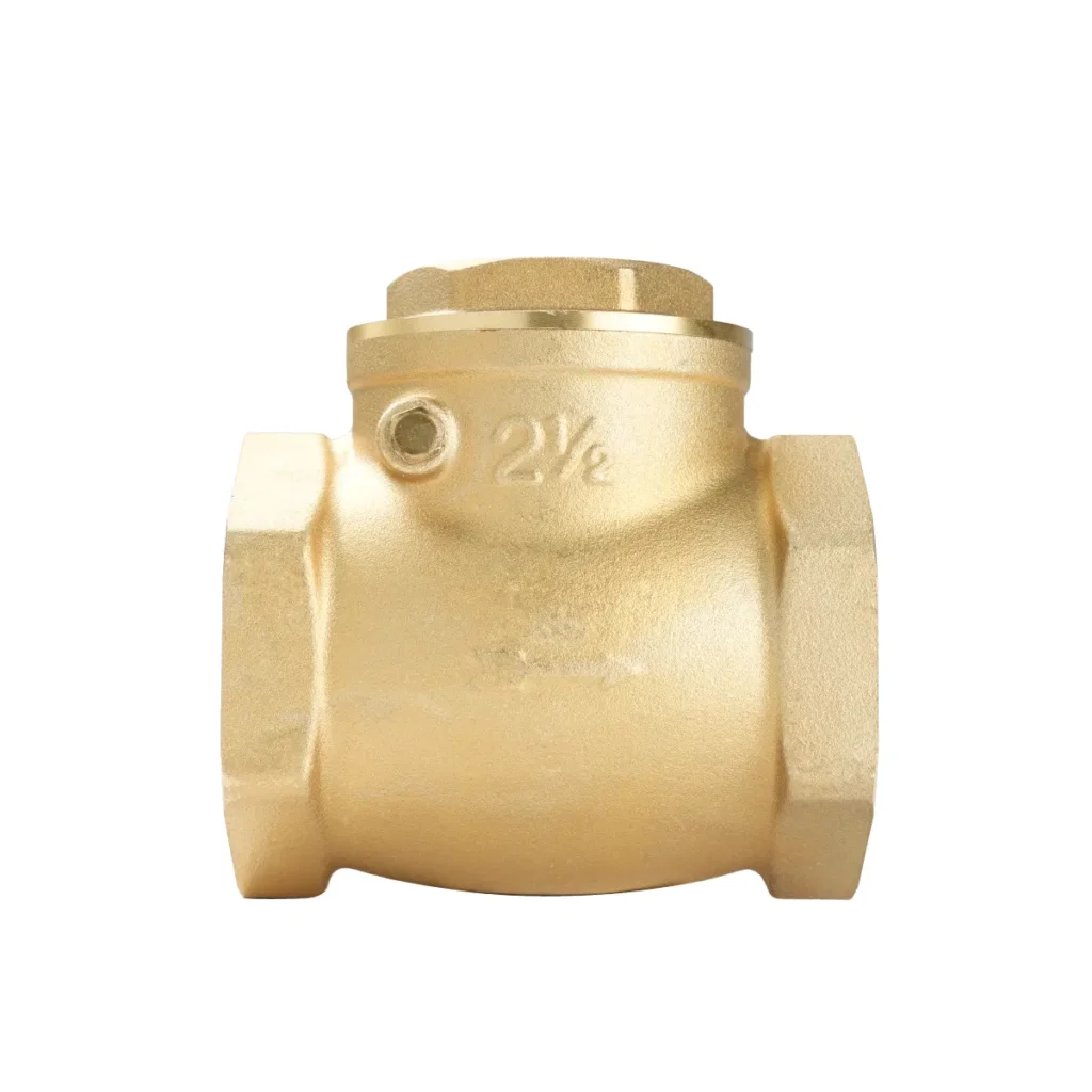 2 1/2" Brass Swing Check Valve