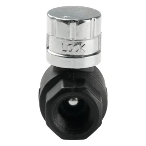 Plastic Magnetic Lockable Ball Valve